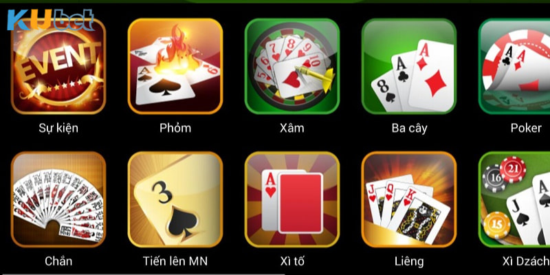 Trải nghiệm những tựa game bài Kubet đỉnh nhất 